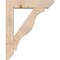 Ekena Millwork Funston Slat Smooth Bracket w/ Offset Brace, Douglas Fir, 7 1/2"W x 34"D x 42"H BKT0806X34X42FST06SDF - alternate 2